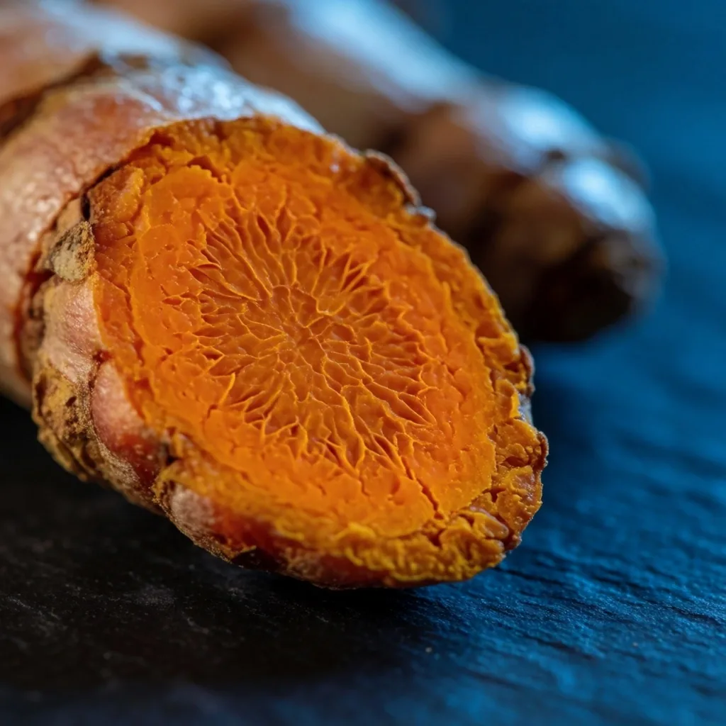 Botanical macro photograph with cold lighting